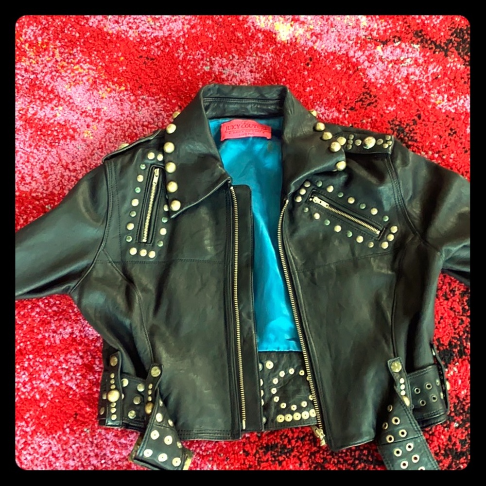 Juicy Couture One of A Kind Leather Jacket